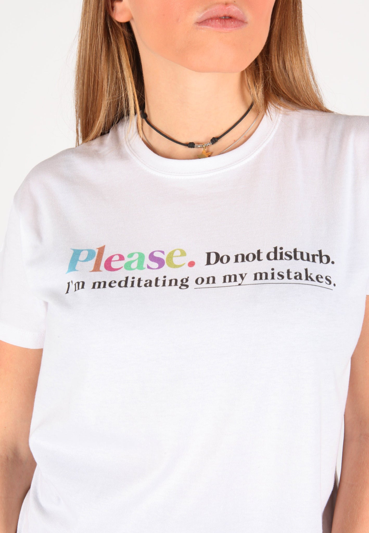 T-Shirt  "Please do not disturb. I'm meditating"