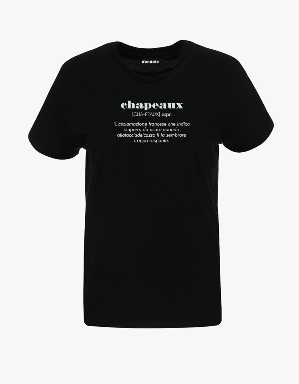 T-Shirt Donna "Chapeaux" - dandalo