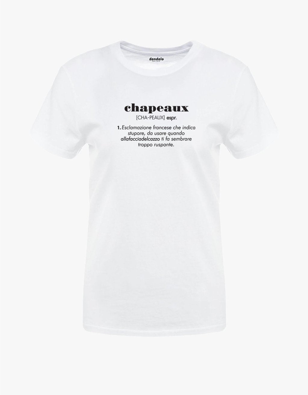 T-Shirt Donna "Chapeaux" - dandalo