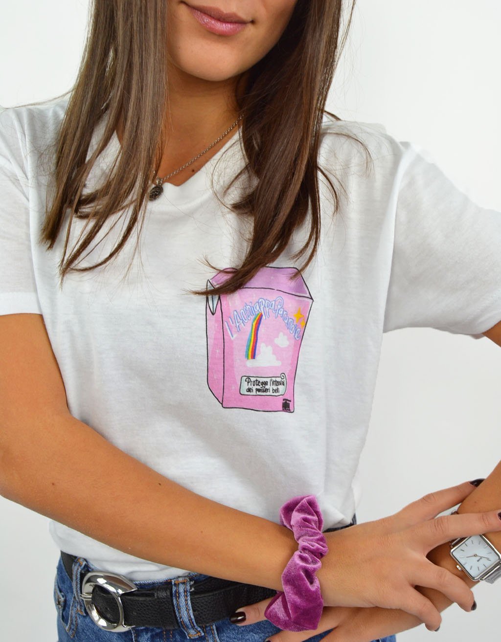 T-Shirt Donna "L'acchiappaparanoie" - dandalo