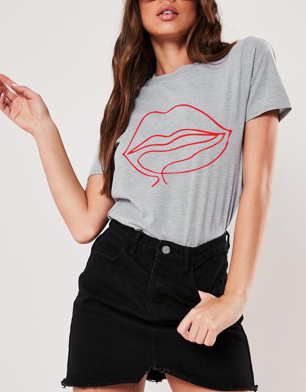 T-Shirt Donna "Lips" - dandalo