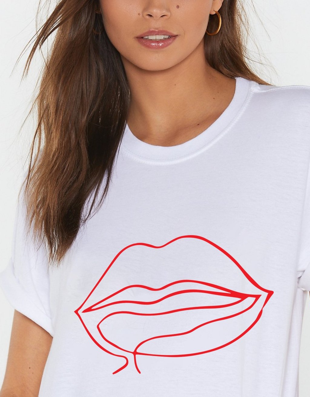 T-Shirt Donna "Lips" - dandalo